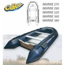Лодка ПВХ CATRAN  MARINE-420AB, алюминиевое  дно, цвет синий